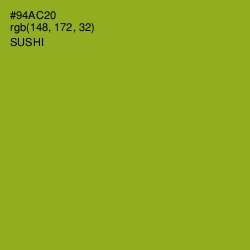 #94AC20 - Sushi Color Image