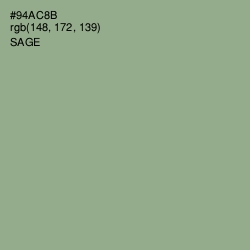 #94AC8B - Sage Color Image