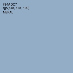 #94ADC7 - Nepal Color Image