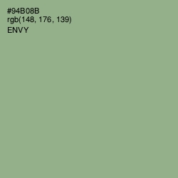 #94B08B - Envy Color Image