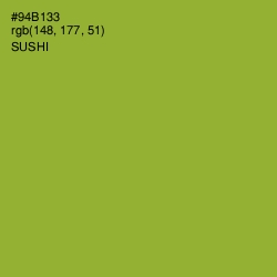 #94B133 - Sushi Color Image