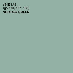 #94B1A5 - Summer Green Color Image