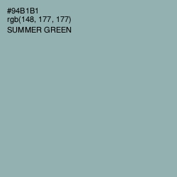 #94B1B1 - Summer Green Color Image