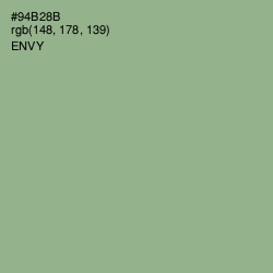 #94B28B - Envy Color Image