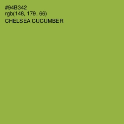 #94B342 - Chelsea Cucumber Color Image
