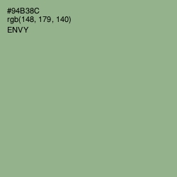 #94B38C - Envy Color Image