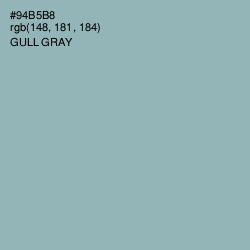 #94B5B8 - Gull Gray Color Image