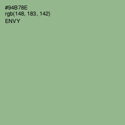 #94B78E - Envy Color Image