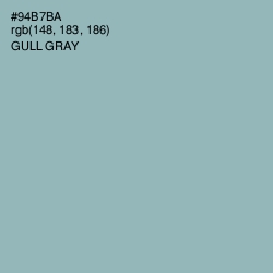 #94B7BA - Gull Gray Color Image