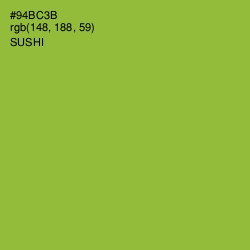 #94BC3B - Sushi Color Image