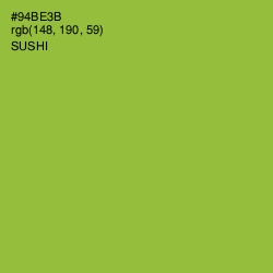 #94BE3B - Sushi Color Image