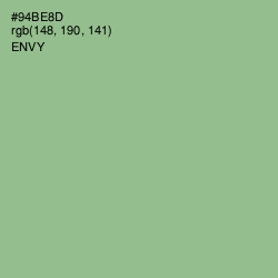 #94BE8D - Envy Color Image