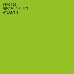 #94C125 - Atlantis Color Image