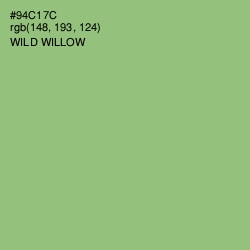 #94C17C - Wild Willow Color Image