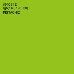 #94C31E - Pistachio Color Image