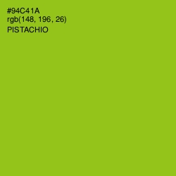 #94C41A - Pistachio Color Image