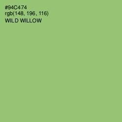 #94C474 - Wild Willow Color Image