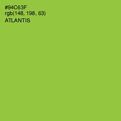 #94C63F - Atlantis Color Image