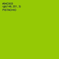 #94C903 - Pistachio Color Image