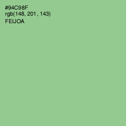 #94C98F - Feijoa Color Image
