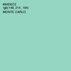 #94D6C2 - Monte Carlo Color Image