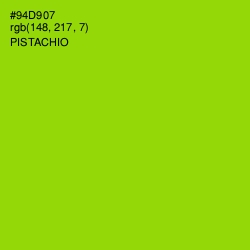 #94D907 - Pistachio Color Image