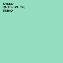 #94DDC1 - Sinbad Color Image