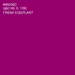 #95006D - Fresh Eggplant Color Image