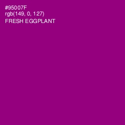 #95007F - Fresh Eggplant Color Image