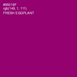 #95016F - Fresh Eggplant Color Image