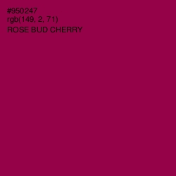 #950247 - Rose Bud Cherry Color Image