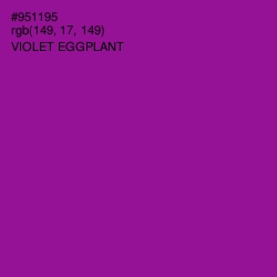 #951195 - Violet Eggplant Color Image
