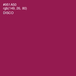 #951A50 - Disco Color Image