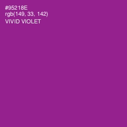 #95218E - Vivid Violet Color Image