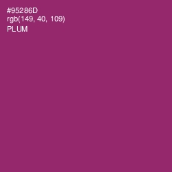 #95286D - Plum Color Image