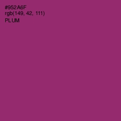 #952A6F - Plum Color Image