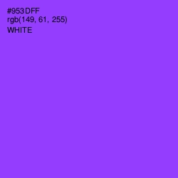 #953DFF - Electric Violet Color Image