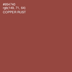 #954740 - Copper Rust Color Image