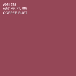 #954758 - Copper Rust Color Image