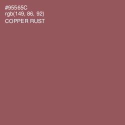#95565C - Copper Rust Color Image