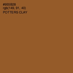 #955B28 - Potters Clay Color Image