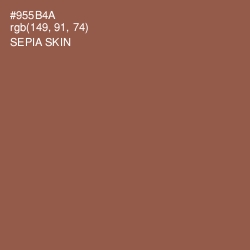 #955B4A - Sepia Skin Color Image