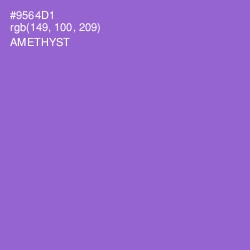 #9564D1 - Amethyst Color Image
