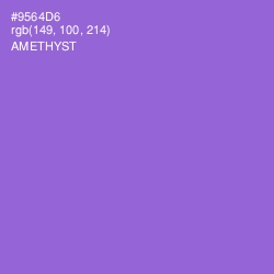 #9564D6 - Amethyst Color Image
