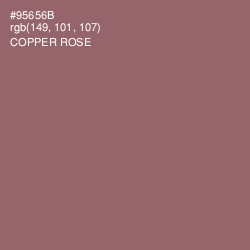 #95656B - Copper Rose Color Image