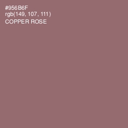 #956B6F - Copper Rose Color Image