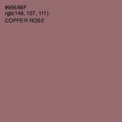 #956B6F - Copper Rose Color Image