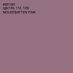 #957081 - Mountbatten Pink Color Image