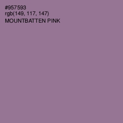 #957593 - Mountbatten Pink Color Image