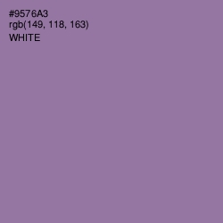 #9576A3 - Wisteria Color Image